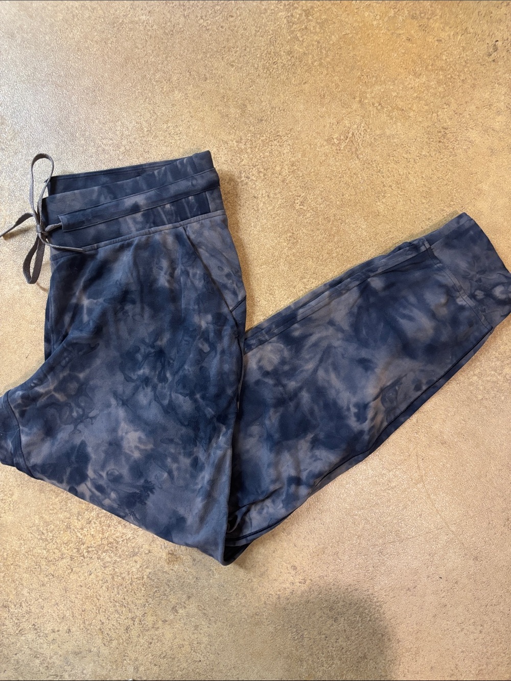 lululemon athletica Women's Tie-Dye Navy/Gray Track Joggers